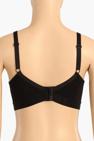 Nursing bra with adjustable straps