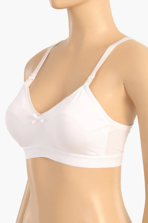 Nursing bra with adjustable straps