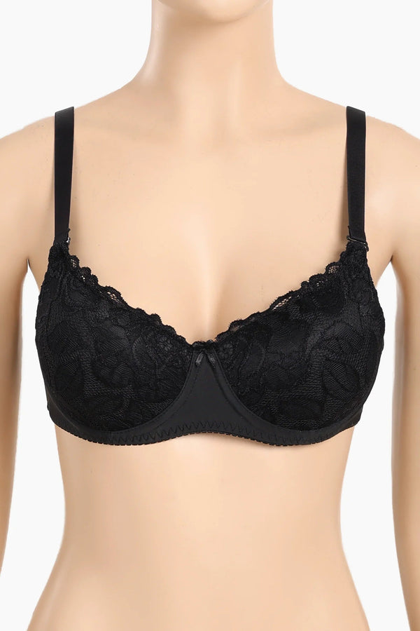 Soft padded bra with support