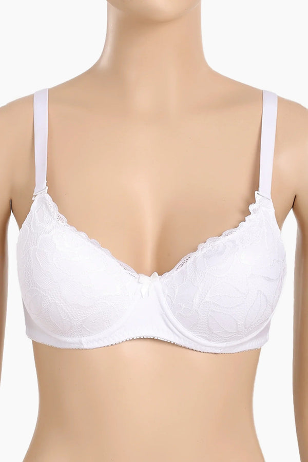 Soft padded bra with support