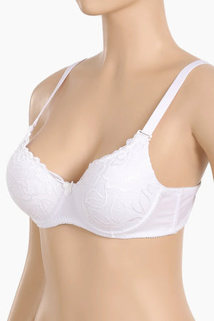 Soft padded bra with support