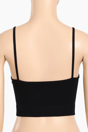 Soft round neck bra