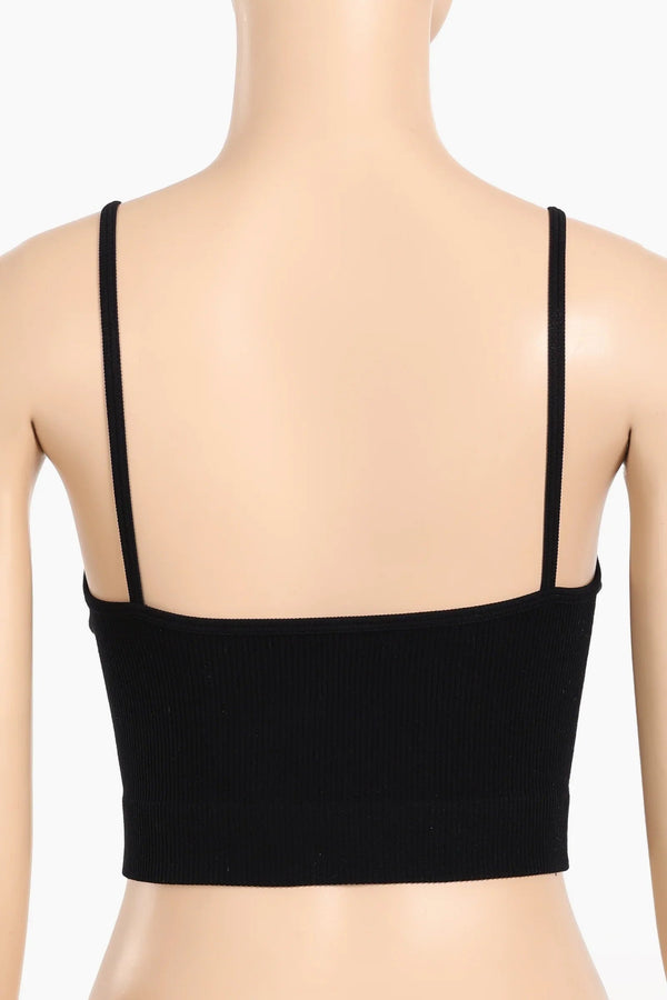 Soft round neck bra
