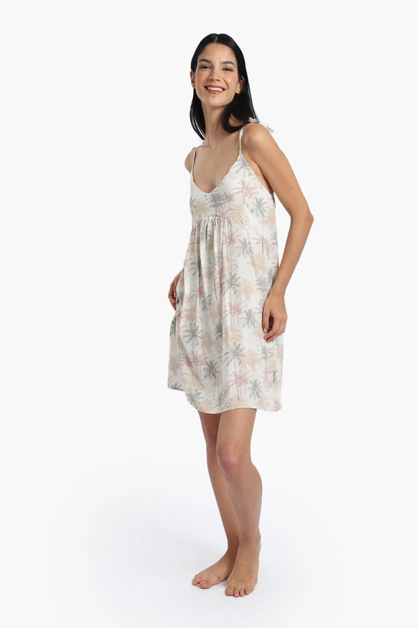 Palm Tree Print Nightgown
