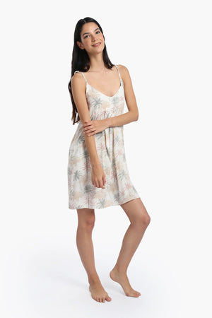 Palm Tree Print Nightgown