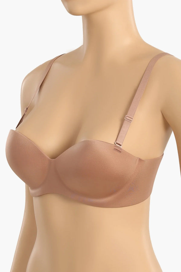 Padded push-up bra