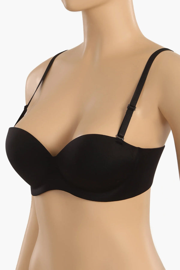 Padded push-up bra