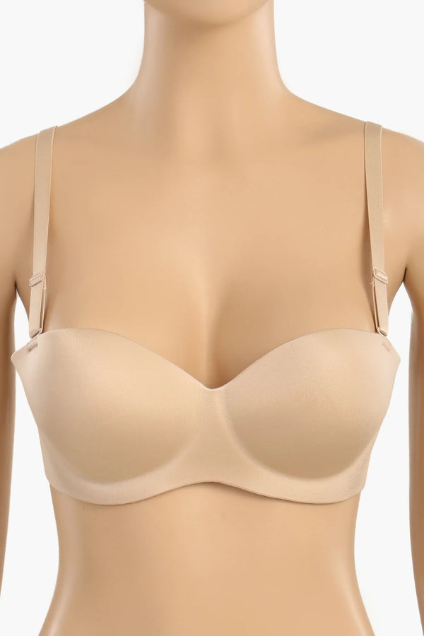 Padded push-up bra