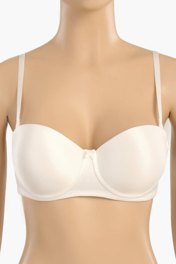Padded bra with adjustable straps