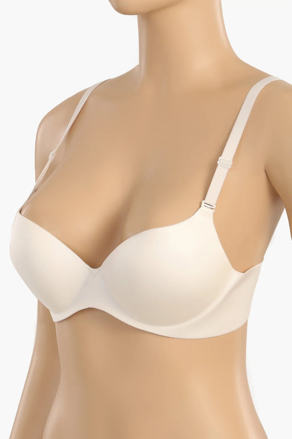Seamless push-up bra