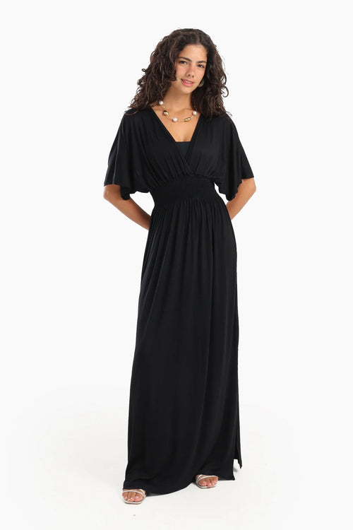 Long nightgown with side slit