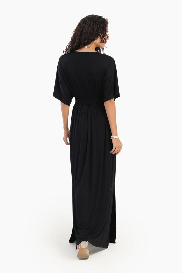 Long nightgown with side slit