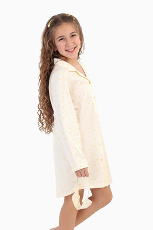 Girls' Nightgown with Sleep Mask