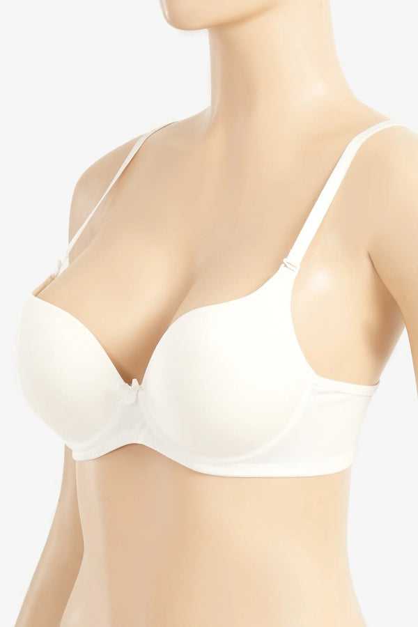 Push-up bra with underwire