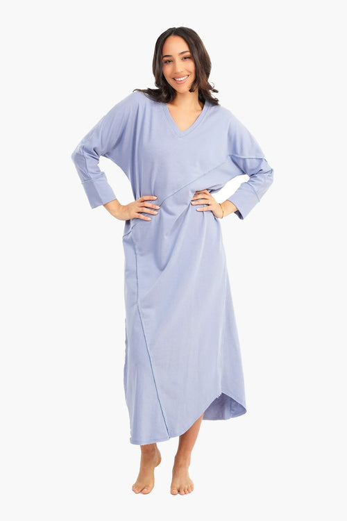 Long-sleeved nightgown