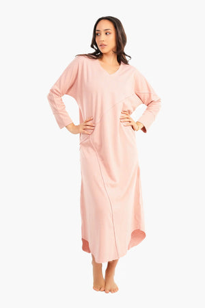 Long-sleeved nightgown