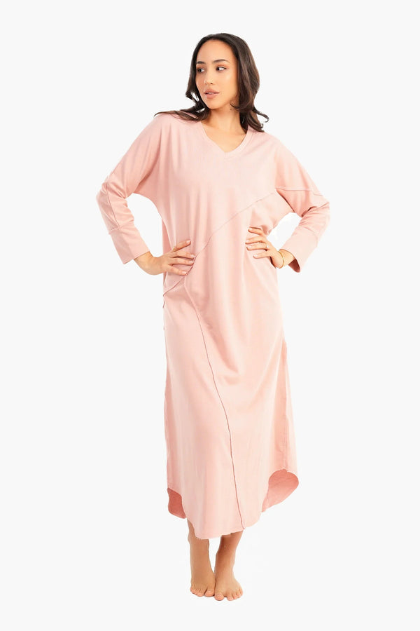 Long-sleeved nightgown