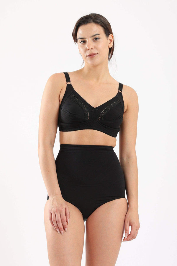 Unlined cotton bra