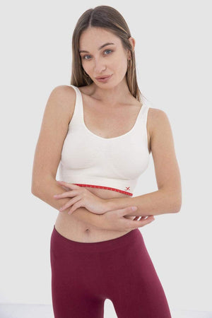 Wireless cotton bra