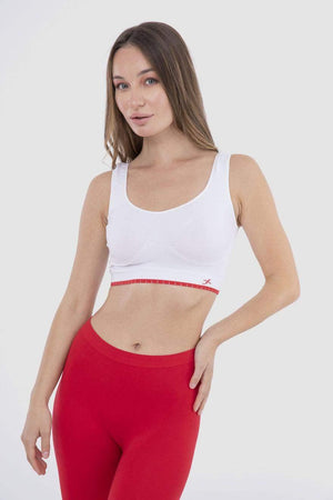 Wireless cotton bra