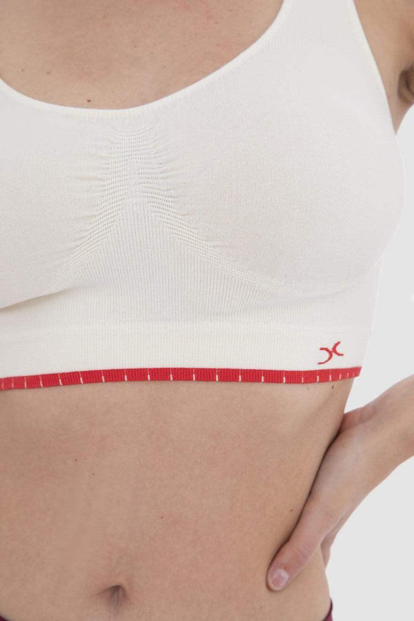 Wireless cotton bra