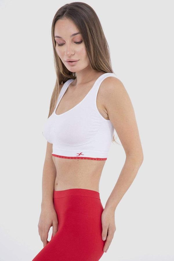 Wireless cotton bra