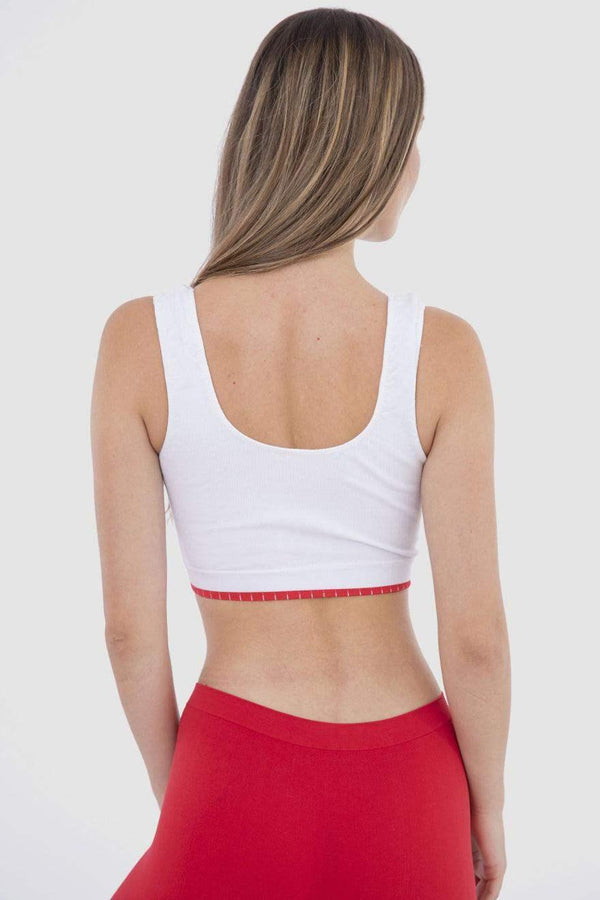 Wireless cotton bra