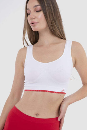 Wireless cotton bra