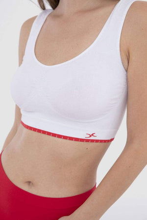 Wireless cotton bra