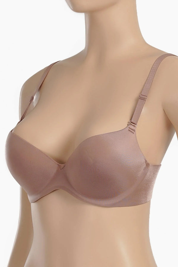 Seamless push-up bra
