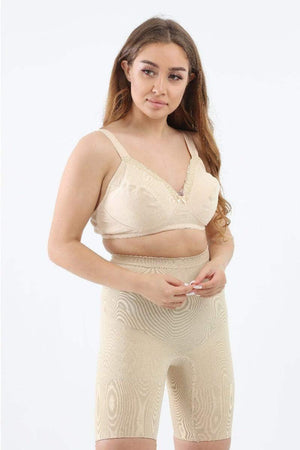 Unpadded bra
