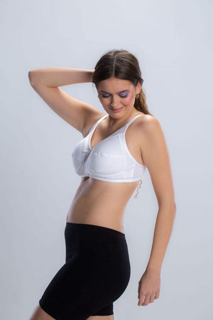 Unpadded bra