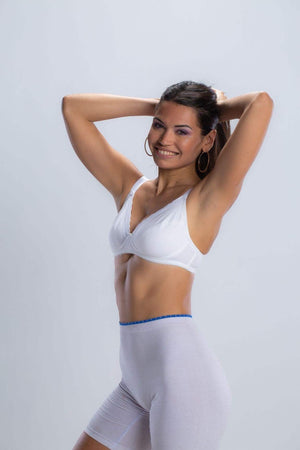 Unpadded bra