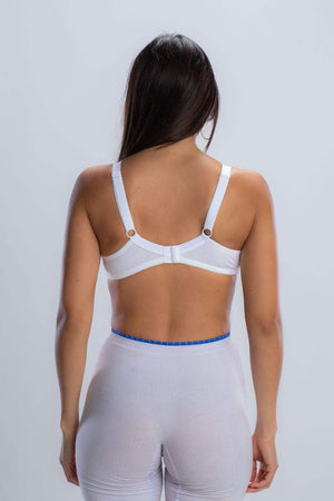 Unpadded bra