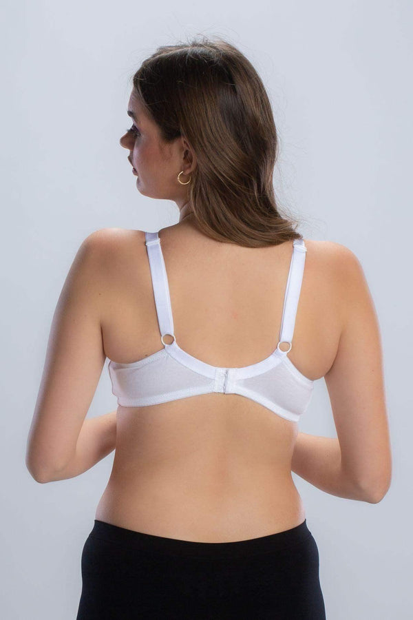 Unpadded bra