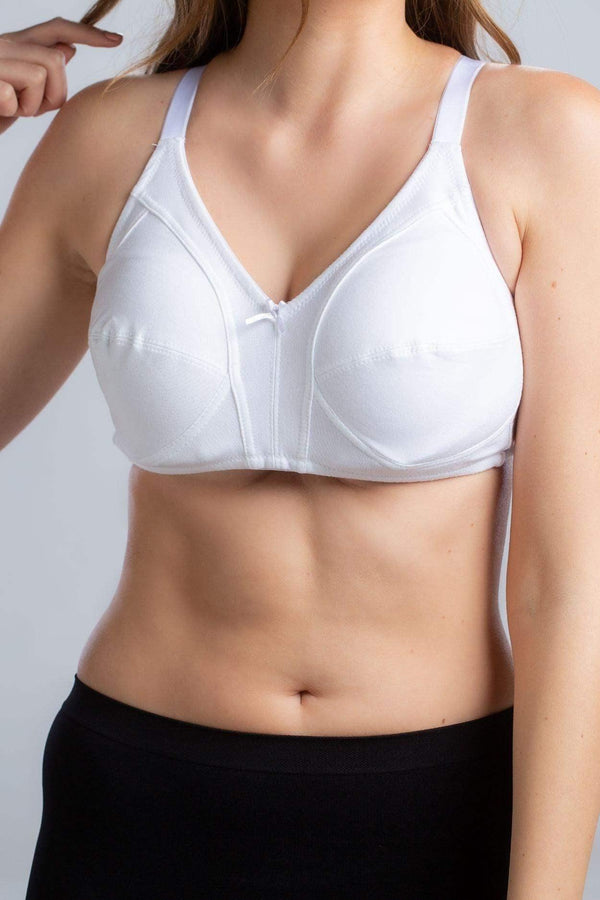 Unpadded bra