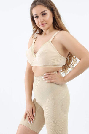 Unpadded bra