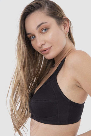 Unpadded bra