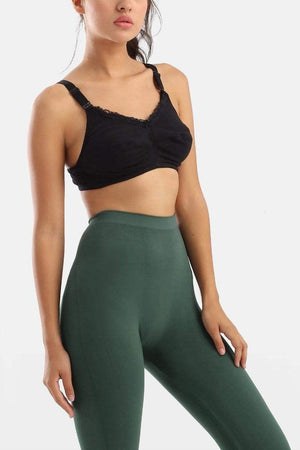 Unpadded nursing bra