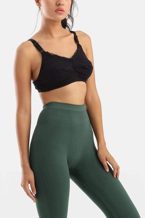 Unpadded nursing bra