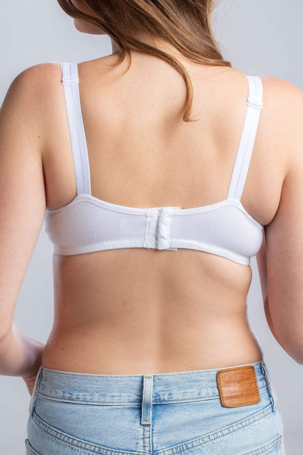 Unpadded nursing bra