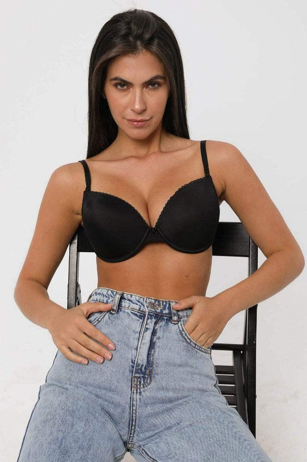 semi-padded bra