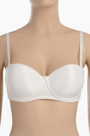 Padded bra with adjustable straps