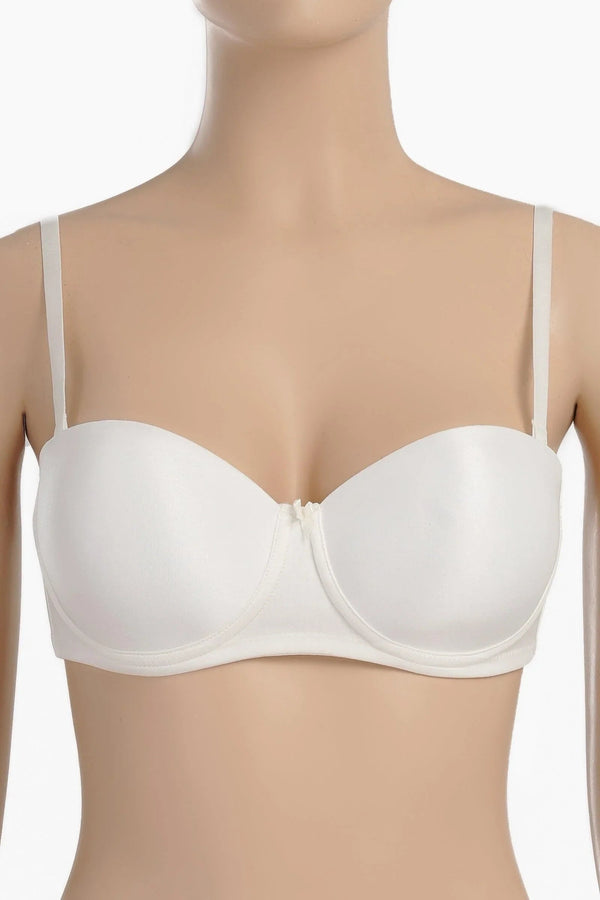 Padded bra with adjustable straps