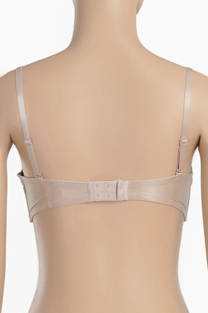 Padded bra with adjustable straps
