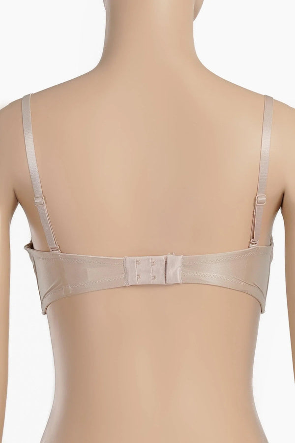 Padded bra with adjustable straps