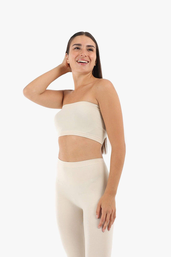 Strapless bra