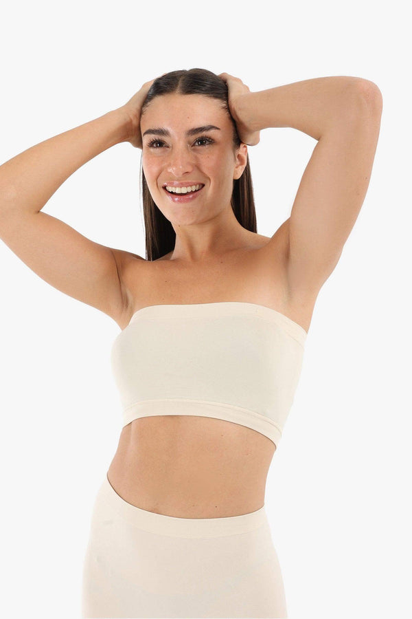 Strapless bra