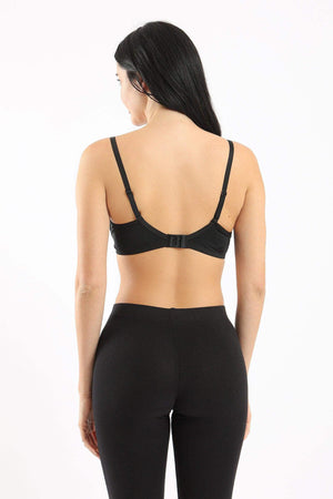 Push-up bra with underwire