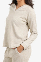 patterned pajama set